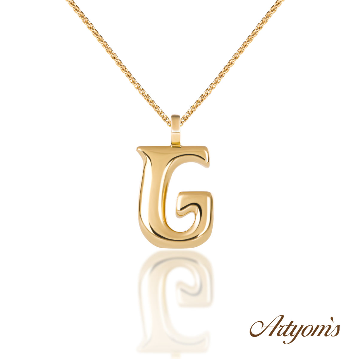 Golden initial`s “G”